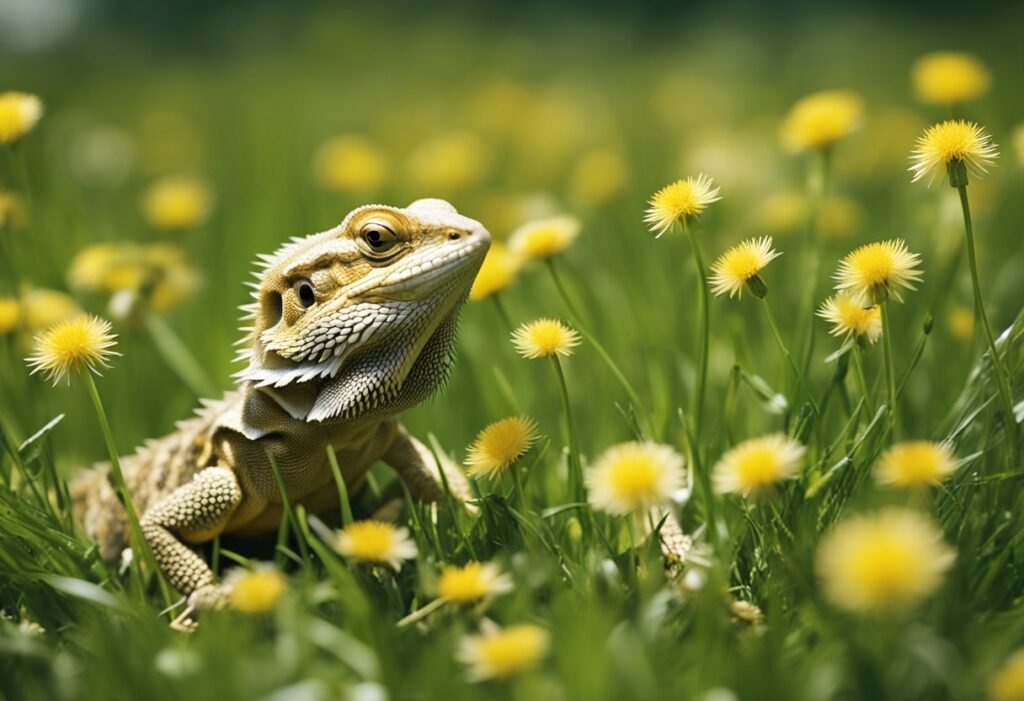 Can Bearded Dragons Eat Dandelion Flowers