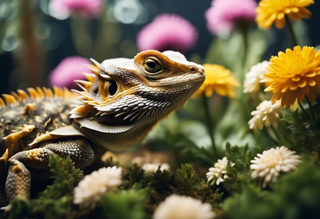 Can Bearded Dragons Eat Mums