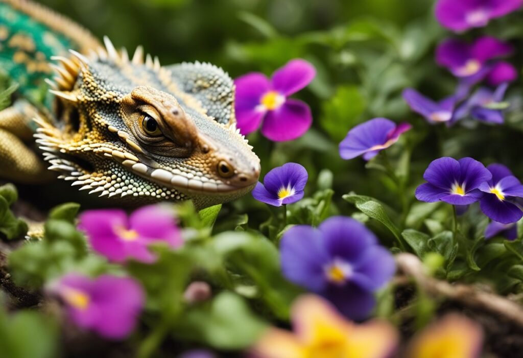 Can Bearded Dragons Eat Pansies