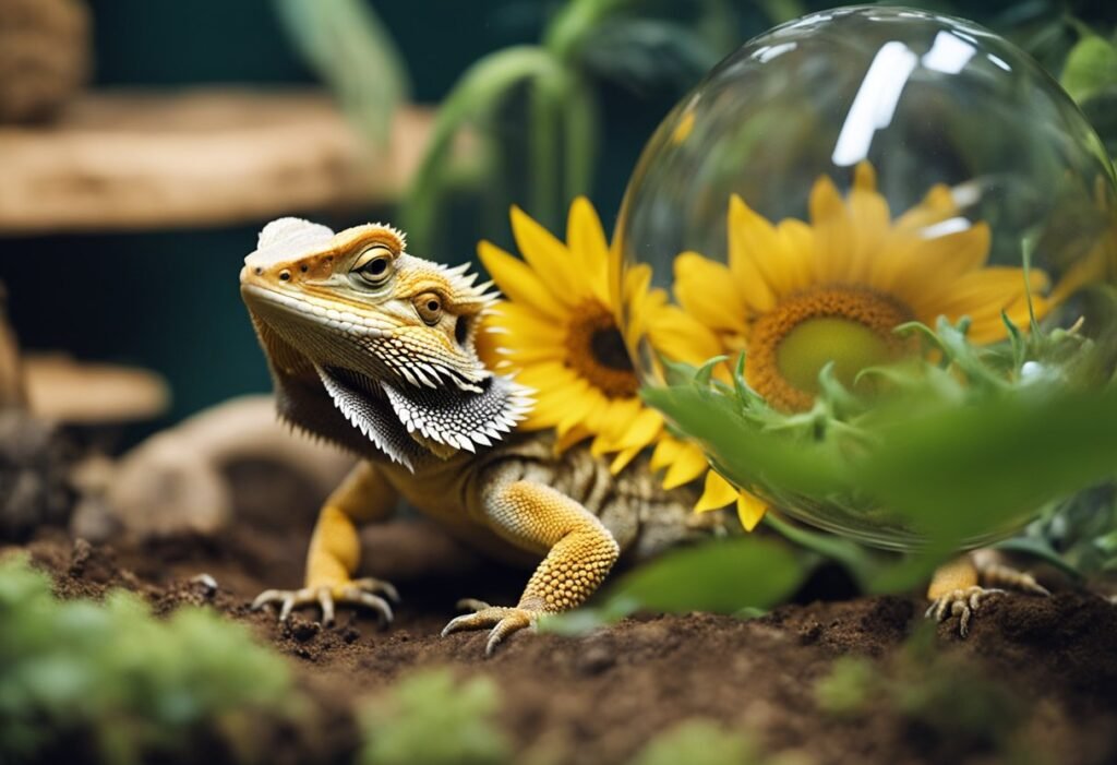 Can Bearded Dragons Eat Sunflowers 
