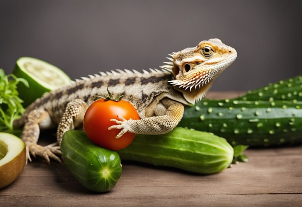 Can Bearded Dragons Eat Tomatoes and Cucumber