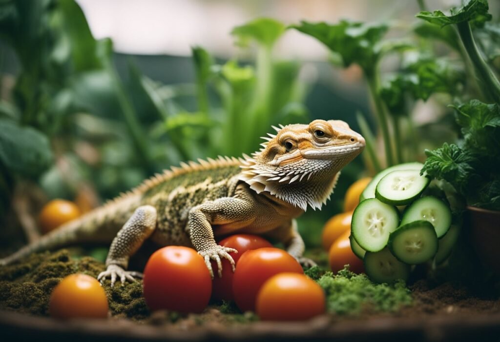 Can Bearded Dragons Eat Tomatoes and Cucumber