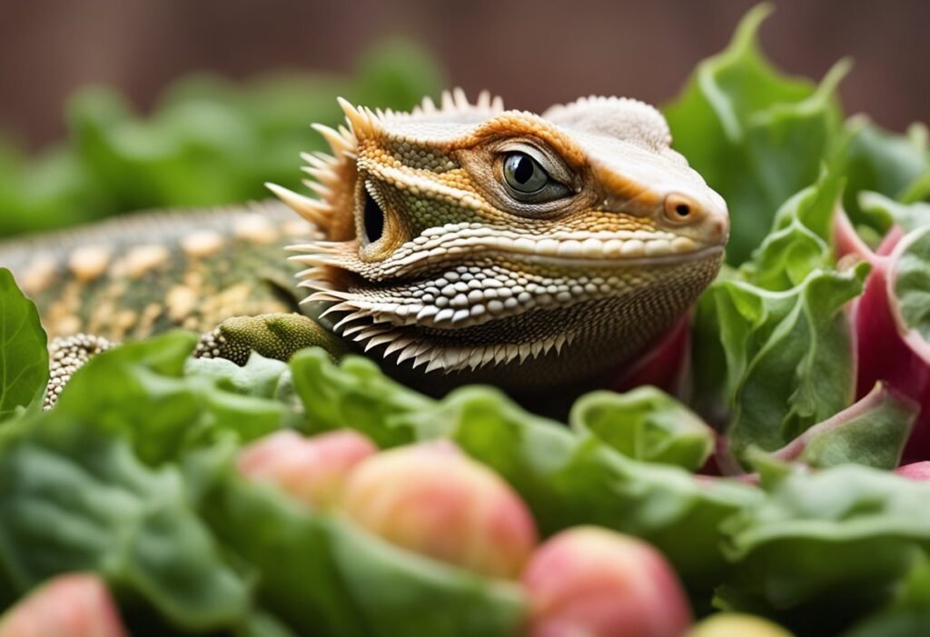 Can Bearded Dragons Eat Rhubarb