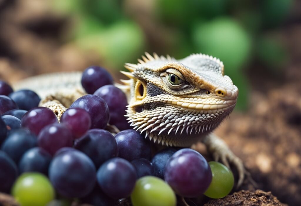 Can Bearded Dragons Eat Purple Grapes